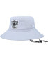 Фото #1 товара Men's Silver Las Vegas Raiders Main Bucket Hat