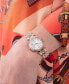 ფოტო #7 პროდუქტის Gc Flair Women's Swiss Rose Gold-Tone Stainless Steel Bracelet Watch 28mm