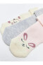 Фото #8 товара LCW baby Desenli Kız Bebek Havlu Soket Çorap 3'lü