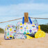 ფოტო #3 პროდუქტის EUREKAKIDS Beach toiletry bag with transparent pink design