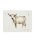 Ethan Harper White Cattle II Canvas Art - 20" x 25"