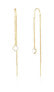 Fashion gold plated earrings SVLE0724S75GP00