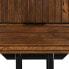 Фото #7 товара Ночной столик ABNER Коричневый Чёрный Железо Древесина манго 40 x 40 x 50 cm