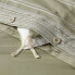 Фото #3 товара Full/Queen Cotton Woven Stripe Duvet Cover & Sham Set Moss Green/White -
