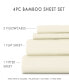 Фото #6 товара Luxury Rayon from Bamboo 4-Pc. Sheet Set, King