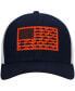 ფოტო #3 პროდუქტის Men's Navy Auburn Tigers PFG Tonal Fish Flag Flex Hat
