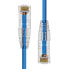Фото #3 товара ProXtend Ultra Slim CAT6A U/UTP CU LSZH Ethernet Cable Blue 1M - 1 m - Cat6a - U/UTP (UTP) - RJ-45 - RJ-45