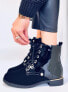 Фото #2 товара Ботинки NINAS BLACK Lace-Up Boot
