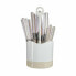 Cutlery Set Beige Stainless steel (8 Units)