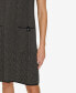 ფოტო #7 პროდუქტის Women's Mock-Neck Jacquard Sheath Dress