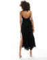 Фото #4 товара Bardot devore midi dress in black