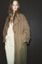 OVERSIZE LAYERED TRENCH COAT ZW COLLECTION