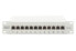 DIGITUS CAT 6A Patch Panel, shielded, 12-Port, 1HE, 10", grey