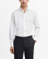 Фото #1 товара Men's Slim-Fit Cotton Poplin Dress Shirt