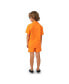 ფოტო #2 პროდუქტის Toddler and Little Boys Shirt and Shorts, 2 Piece Set