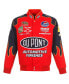 Men's Red Jeff Gordon DuPont Twill Driver Uniform Full-Snap Jacket Red, Navy, M - фото #2