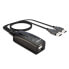 Lindy KM keyboard & Mouse Switch USB for 2 PCs - Black