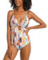 La Blanca Desert Dream Twist Keyhole One-Piece Women's