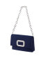 Фото #3 товара Shoulder Bag with Crystal Ornament And Strap