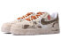 【定制球鞋】 Nike Air Force 1 Low 杏叶疏影 银杏 简约 低帮 板鞋 男款 白棕 特殊鞋盒 / Кроссовки Nike Air Force CW2288-111 45 - фото #4