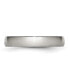 Фото #3 товара Stainless Steel Brushed 4mm Half Round Band Ring