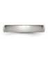 Stainless Steel Brushed 4mm Half Round Band Ring