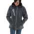 Фото #2 товара Women's Fleece Lined Extreme Sweater Jacket with Removable Hood