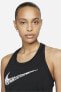 Фото #3 товара Топ спортивный Nike Dri-Fit Swoosh Run черный Женский