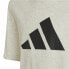 Детский Футболка с коротким рукавом Adidas Future Icons Серый