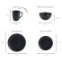 Фото #5 товара Посуда набор сервировочный Creatable Soft Touch BLACK (16 предметов)