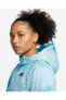 Фото #8 товара Толстовка с капюшоном Nike Repel Trail-Running All-Over Printed Recoverable Full-Zip Hoodie Куртка Женская NDD SPORT