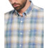 ORIGINAL PENGUIN Delave Linen Ao Plaid short sleeve shirt