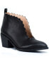 ფოტო #1 პროდუქტის Women's Maris Scallop Cut Out Ankle Booties