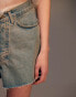 Topshop denim lover short in dirty bleach Dirty Bleach, 36 - фото #6