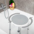 Фото #9 товара Вращающийся и регулируемый табурет для ванной комнаты Roshawer InnovaGoods Белый (Пересмотрено B)