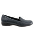 Фото #1 товара Trotters Jenn T9521-400 Womens Blue Extra Narrow Leather Loafer Flats Shoes 7