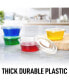 Фото #6 товара Посуда и кухонные принадлежности Zulay Kitchen 50 штук прозрачных стаканчиков для джелло с крышками - одноразовые контейнеры