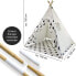 Фото #14 товара Tipi Zelt Baummuster 120x120x150cm