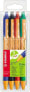 Фото #1 товара Corex Długopisy STABILO pointball, 4 kolory w etui (6030/4)