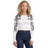 ფოტო #1 პროდუქტის G-STAR Lookbook Cropped long sleeve T-shirt