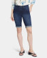 Фото #1 товара Women's 11" Briella Rolled Cuff Denim Shorts