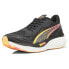 Фото #2 товара Puma Velocity Nitro 3 Running Mens Black Sneakers Athletic Shoes 30970101