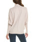 Фото #2 товара Joan Vass Dolman Sleeve Sweater Women's Beige Xs