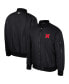 ფოტო #1 პროდუქტის Men's Black Nebraska Huskers Full-Zip Bomber Jacket