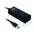 Фото #1 товара USB-разветвитель Ibox IUH3FB Чёрный