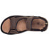 Propet Daytona Slingback Mens Brown Casual Sandals MSV013LBRN