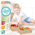 WOOMAX Set Wooden Boxes Meals 2 Units