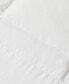 Фото #4 товара Ultra-Soft Nano-Touch White Down Fiber Light Warmth Comforter, Twin