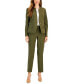 Фото #1 товара Single-Button Blazer and Slim-Fit Pantsuit, Regular and Petite Sizes