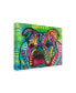 Фото #2 товара Dean Russo Bulldog Abstract Color Canvas Art - 36.5" x 48"